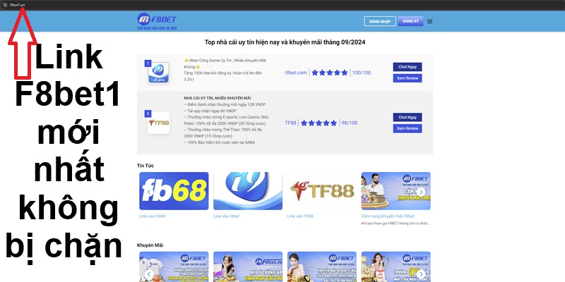 Link F8bet1 mới nhất không bị chặn