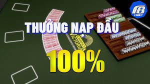 thưởng nạp lần đầu 100% f8bet